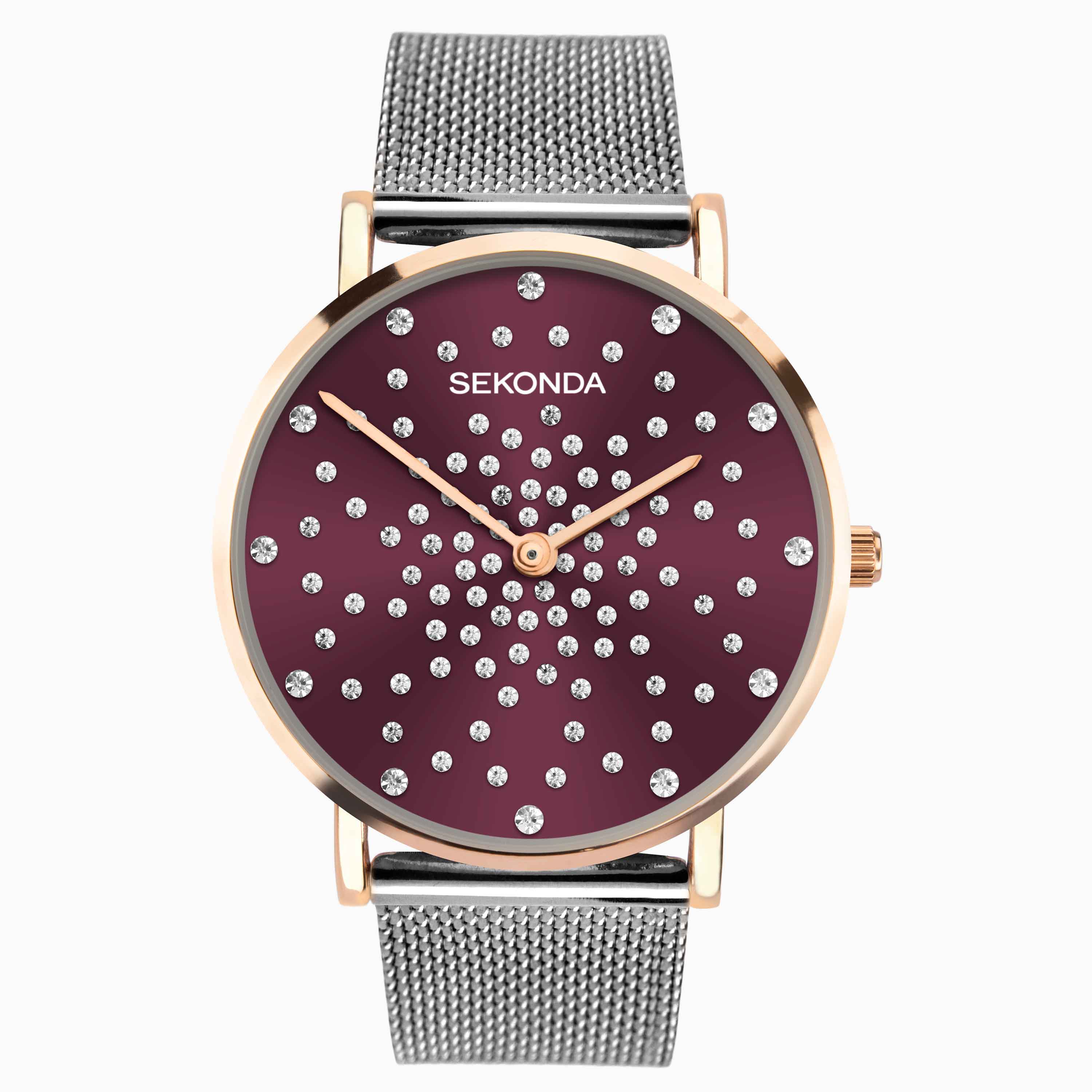 Sekonda ladies store mesh strap watch